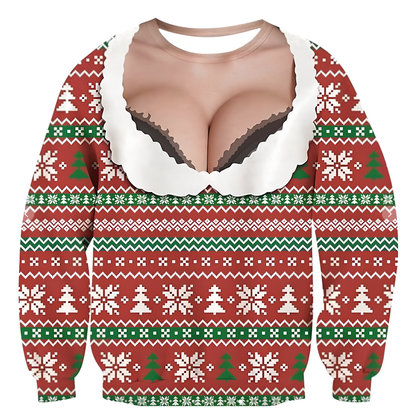CheekySweaters™ Funny Christmas Sweater
