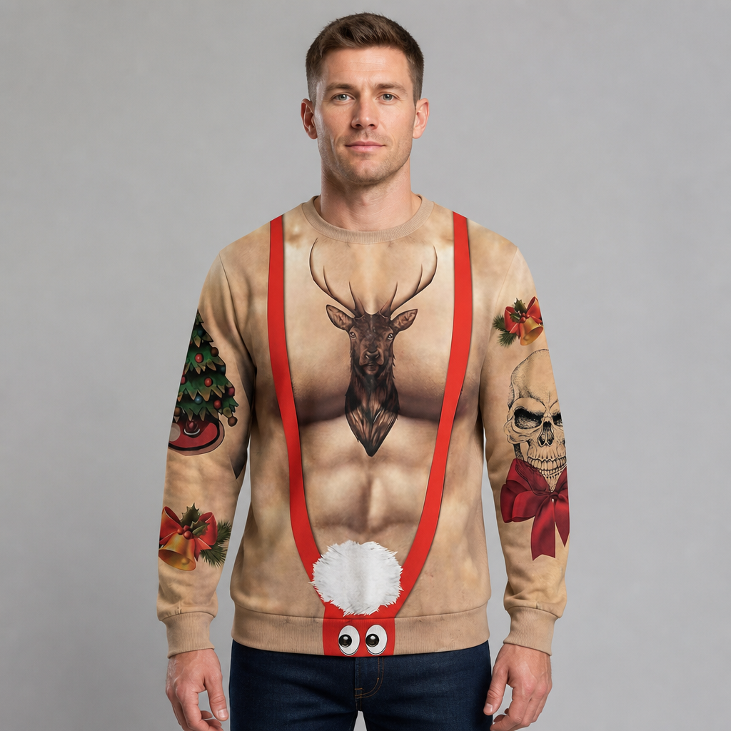 CheekySweaters™ Funny Christmas Sweater