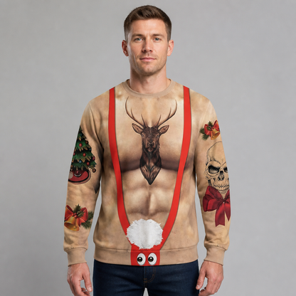 CheekySweaters™ Funny Christmas Sweater